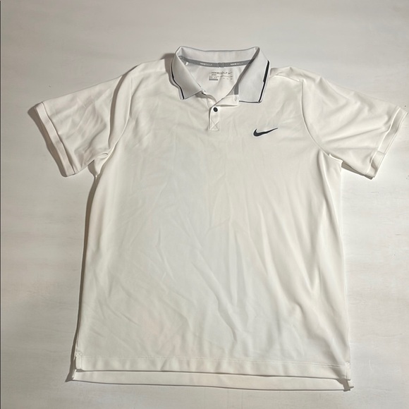Nike Other - Nike Men's Tiger Woods Polo Shirt, Size XXL
White Dri-FIT